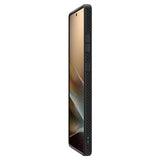 Husa pentru Samsung Galaxy S25 Ultra, Spigen Liquid Air (ACS08953), negru