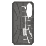 Husa pentru Samsung Galaxy S25 Plus, Spigen Liquid Air (ACS08980), cenusiu