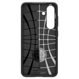 Husa pentru Samsung Galaxy S25 Plus, Spigen Liquid Air (ACS08979), negru