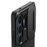 Husa pentru Samsung Galaxy S25 Ultra, Spigen Optik Armor (ACS08969), negru