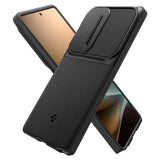 Husa pentru Samsung Galaxy S25 Ultra, Spigen Optik Armor (ACS08969), negru