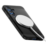 Husa pentru Samsung Galaxy S25, Spigen Tough Armor MagSafe (ACS09008), negru