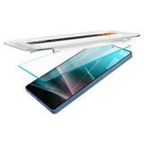 Folie de protectie pentru Samsung Galaxy S25 Ultra, Spigen (2 pack) Glas.tR EZ-FIT HD (AGL09082)