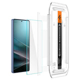 Folie de protectie pentru Samsung Galaxy S25 Ultra, Spigen (2 pack) Glas.tR EZ-FIT HD (AGL09082)