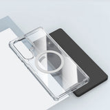 Husa pentru Samsung Galaxy S25 Ultra, Nillkin Nature TPU Pro Magnetic Case, transparenta