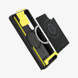 Husa pentru Samsung Galaxy S25 Ultra, Spigen Rugged Armor MagSafe (ACS08951), negru