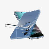 Husa pentru Samsung Galaxy S25 Plus, Spigen Liquid Crystal (ACS08974), transparenta