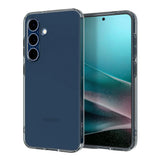 Husa pentru Samsung Galaxy S25 Plus, Spigen Liquid Crystal (ACS08975), cenusiu