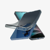Husa pentru Samsung Galaxy S25 Plus, Spigen Liquid Crystal (ACS08975), cenusiu
