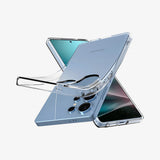 Husa pentru Samsung Galaxy S25 Ultra, Spigen Liquid Crystal (ACS08948), transparenta