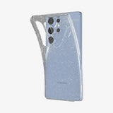Husa pentru Samsung Galaxy S25 Ultra, Spigen Liquid Crystal Glitter (ACS08950), transparenta