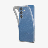 Husa pentru Samsung Galaxy S25, Spigen Liquid Crystal Glitter (ACS08997), transparenta