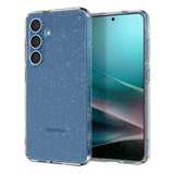 Husa pentru Samsung Galaxy S25, Spigen Liquid Crystal Glitter (ACS08997), transparenta