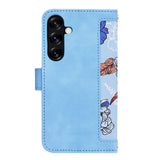 Husa pentru Samsung Galaxy S25 Plus, Techsuit FlipCraft, bleu