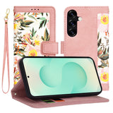 Husa pentru Samsung Galaxy S25 Plus, Techsuit FlipCraft, roz