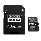 Card de memorie Micro SD GOODRAM, 128GB, Clasa 10 + Adaptor