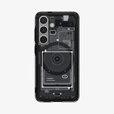 Husa pentru Samsung Galaxy S25, Spigen Ultra Hybrid Zero One MagSafe (ACS09003), negru