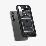 Husa pentru Samsung Galaxy S25, Spigen Ultra Hybrid Zero One MagSafe (ACS09003), negru