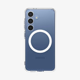 Husa pentru Samsung Galaxy S25 Plus, Spigen Ultra Hybrid MagSafe (ACS08981), transparenta