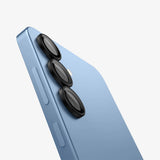 Folie de protectie pentru Samsung Galaxy S25, Spigen (2 pack) Optik.tR EZ Fit Pro Camera Glass (AGL09092)