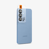Folie de protectie pentru Samsung Galaxy S25, Spigen (2 pack) Optik.tR EZ Fit Pro Camera Glass (AGL09092)