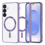 Husa pentru Samsung Galaxy S25, Techsuit Lux Crystal MagSafe, mov