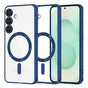 Husa pentru Samsung Galaxy S25 Plus, Techsuit Lux Crystal MagSafe, albastru