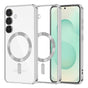 Husa pentru Samsung Galaxy S25 Plus, Techsuit Lux Crystal MagSafe, argintiu