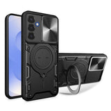 Husa pentru Samsung Galaxy S25, Techsuit CamGuard Pro, albastru