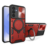 Husa pentru Samsung Galaxy S25, Techsuit CamGuard Pro, albastru