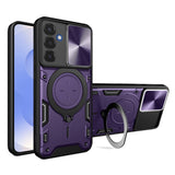 Husa pentru Samsung Galaxy S25, Techsuit CamGuard Pro, albastru