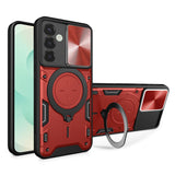Husa pentru Samsung Galaxy S25 Plus, Techsuit CamGuard Pro, albastru