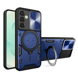 Husa pentru Samsung Galaxy S25 Plus, Techsuit CamGuard Pro, albastru