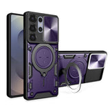 Husa pentru Samsung Galaxy S25 Ultra, Techsuit CamGuard Pro, albastru