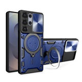 Husa pentru Samsung Galaxy S25 Ultra, Techsuit CamGuard Pro, albastru