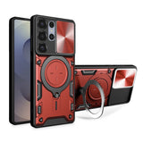 Husa pentru Samsung Galaxy S25 Ultra, Techsuit CamGuard Pro, albastru