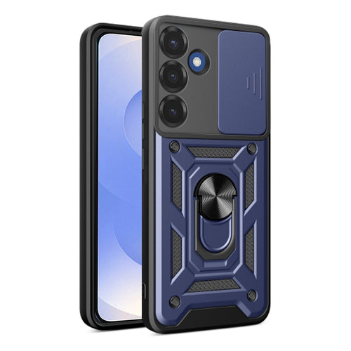 Husa pentru Samsung Galaxy S25, Techsuit CamShield Series, albastru