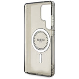 Husa pentru Samsung Galaxy S25, Guess IML Rhinestones MagSafe (GUHMS25LPFTDTEK), negru