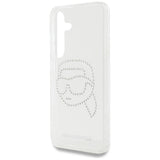 Husa pentru Samsung Galaxy S25, Karl Lagerfeld IML Rhinestones (KLHCS25SHKHDCELT), transparenta
