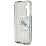 Husa pentru Samsung Galaxy S25, Karl Lagerfeld IML MagSafe (KLHMS25SHLSKCK), negru