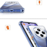 Husa pentru Xiaomi Redmi 14C, Techsuit Shockproof Clear Silicone, transparenta