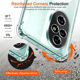 Husa pentru Honor 200 Pro, Techsuit Shockproof Clear Silicone, transparenta