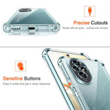 Husa pentru Honor 200, Techsuit Shockproof Clear Silicone, transparenta