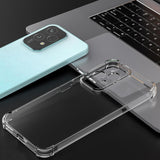 Husa pentru Honor 200 Lite, Techsuit Shockproof Clear Silicone, transparenta