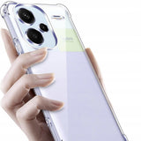 Husa pentru Xiaomi Redmi Note 13 Pro+ 5G, Techsuit Shockproof Clear Silicone, transparenta