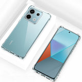 Husa pentru Xiaomi Redmi Note 13 Pro 5G, Techsuit Shockproof Clear Silicone, transparenta