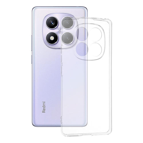 Husa pentru Xiaomi Redmi Note 14 Pro 4G, Techsuit Clear Silicone, transparenta