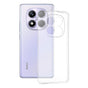 Husa pentru Xiaomi Redmi Note 14 Pro 4G, Techsuit Clear Silicone, transparenta