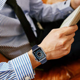 Husa smartwatch pentru Samsung Galaxy Watch4 44mm, Techsuit, negru