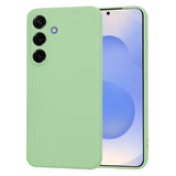 Husa pentru Samsung Galaxy S25, Techsuit SoftFlex, verde deschis